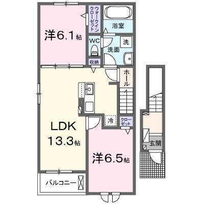 ボニータ　カサス　Ⅲ 201【管理NO：1-027029703-02010】 ★家具家電は申し込み後に搬入します 2026年08月下旬入居可能の外観画像