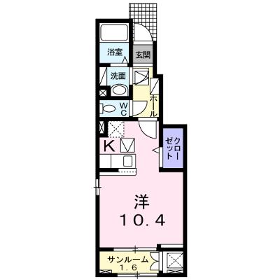 リッシュ 105【管理NO：1-025653701-01050】 ★家具家電は申し込み後に搬入します 2026年09月中旬入居可能の外観画像
