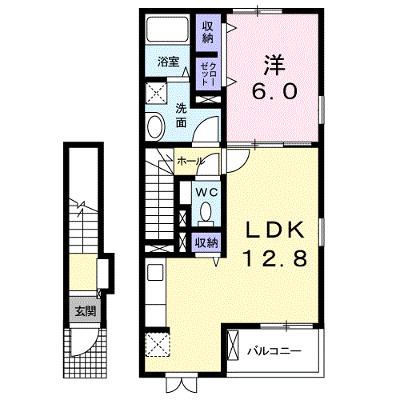 フェアリーⅤ 203【管理NO：1-021736901-02030】 ★家具家電は申し込み後に搬入します★ ★2026年08月下旬入居可能★の外観画像