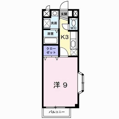 エレガンテ 201【管理NO：1-012313901-02010】 ★家具家電は申し込み後に搬入します 2026年08月下旬入居可能の外観画像