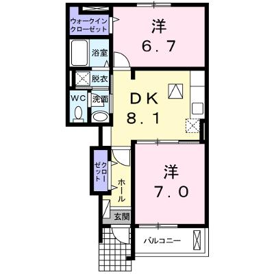 グリーンヴィレッジⅡ 103【管理NO：1-019940601-01030】 ★家具家電は申し込み後に搬入します 2026年08月下旬入居可能の外観画像