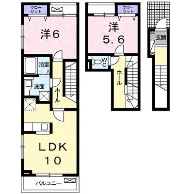 ＴＫ・Ⅲ 206【管理NO：1-022151001-02050】 ★家具家電は申し込み後に搬入します 2026年09月上旬入居可能の外観画像