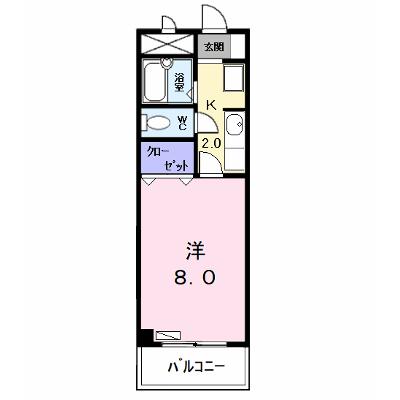 メゾン・ラスター 208【管理NO：1-006108501-02070】 ★家具家電は申し込み後に搬入します★ ★2026年08月下旬入居可能★の外観画像