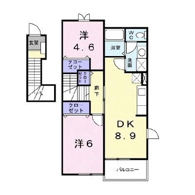 グランド・ルー　Ⅱ 201【管理NO：1-012589101-02010】 ★家具家電は申し込み後に搬入します 2026年09月上旬入居可能の外観画像