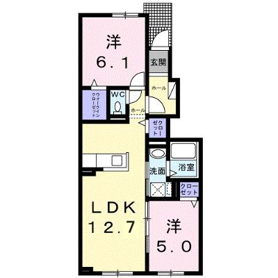 ナナカマド桜木 102【管理NO：1-028666001-01020】 ★家具家電は申し込み後に搬入します 2026年12月上旬入居可能の外観画像