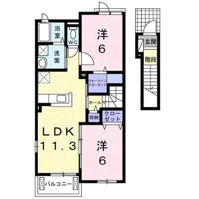 アルファ・ムスカェＢ 202【管理NO：1-024120401-02020】 ★家具家電は申し込み後に搬入します★ ★2026年09月中旬入居可能★の外観画像