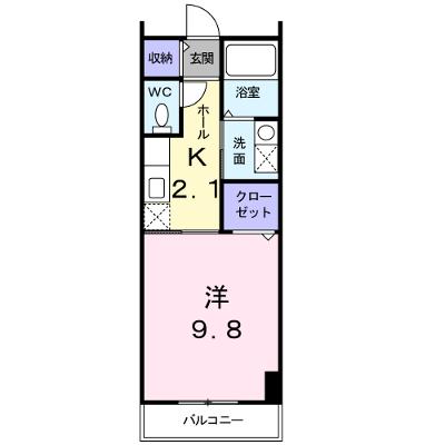 キュ－ズ・リヴィエ－ル 401【管理NO：1-014327001-04010】 ★家具家電は申し込み後に搬入します 2026年09月上旬入居可能の外観画像