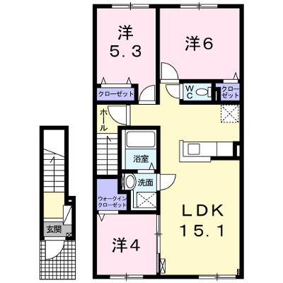 クレイトンヒルズ興津 204【管理NO：1-025394601-02040】 ★家具家電は申し込み後に搬入します★ ★2026年09月上旬入居可能★の外観画像
