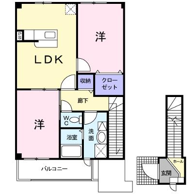 ベルセレーノ弐番館 202【管理NO：1-012545901-02020】 ★家具家電は申し込み後に搬入します★ ★2026年09月上旬入居可能★の外観画像