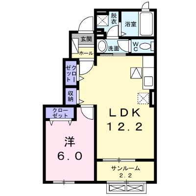 クレール　Ⅱ 103【管理NO：1-024429301-01030】 ★家具家電は申し込み後に搬入します★ ★2026年09月上旬入居可能★の外観画像