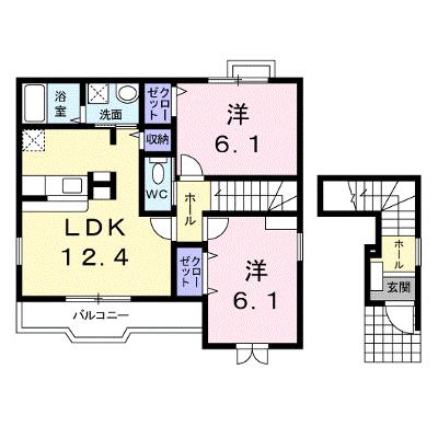 プラシードＮ 201【管理NO：1-019219901-02010】 ★家具家電は申し込み後に搬入します 2026年09月上旬入居可能の外観画像