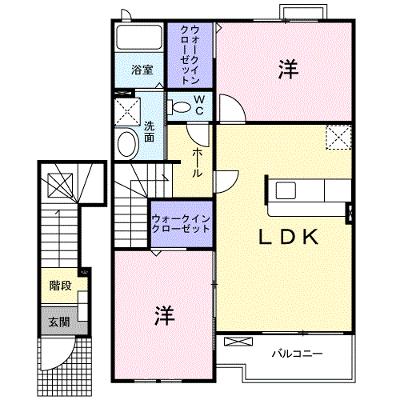 コメッソⅡ 203【管理NO：1-014698702-02030】 ★家具家電は申し込み後に搬入します 2026年09月上旬入居可能の外観画像