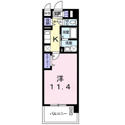 クラン　モラ 504【管理NO：1-016285101-05040】 ★家具家電は申し込み後に搬入します 2026年09月中旬入居可能の外観画像