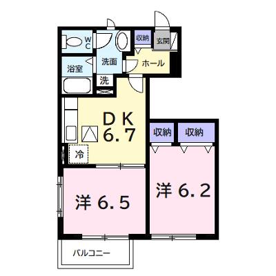 ファミールⅡ 102【管理NO：1-011857902-01020】 ★家具家電は申し込み後に搬入します★ ★2026年08月下旬入居可能★の外観画像