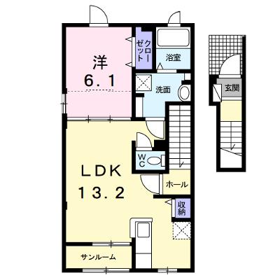 アルマナック　ハウス 203【管理NO：1-024823101-02030】 ★家具家電は申し込み後に搬入します★ ★2026年10月下旬入居可能★の外観画像
