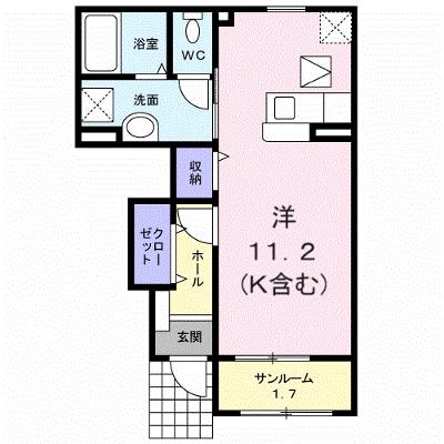 ナチュラルミント 102【管理NO：1-021806901-01020】 ★家具家電は申し込み後に搬入します 2026年09月上旬入居可能の外観画像