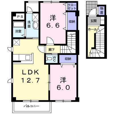 フォーブルＹ－Ⅱ 203【管理NO：1-012077901-02030】 ★家具家電は申し込み後に搬入します★の外観画像