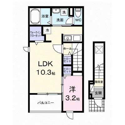 ヒカルサ佐久猿久保Ⅰ 201【管理NO：1-028003201-02010】 ★家具家電は申し込み後に搬入します 2026年09月中旬入居可能の外観画像
