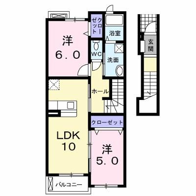 フランメゾン 202【管理NO：1-014889001-02020】 ★家具家電は申し込み後に搬入します 2026年10月中旬入居可能の外観画像