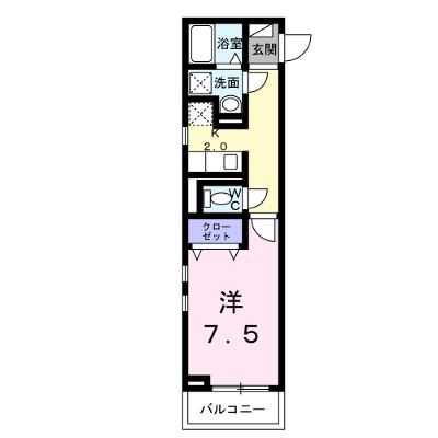 ヴェリーヌ 106【管理NO：1-027436201-01060】 ★家具家電は申し込み後に搬入します 2026年08月下旬入居可能の外観画像
