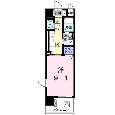 ビジュ桜森 308【管理NO：1-015467801-03080】 ★家具家電は申し込み後に搬入します 2026年09月上旬入居可能の外観画像