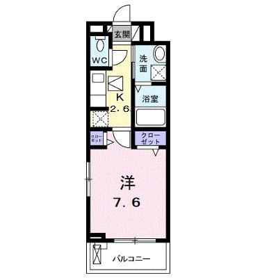 メゾン　セレーナ 107【管理NO：1-027079801-01070】 ★家具家電は申し込み後に搬入します 2026年09月中旬入居可能の外観画像