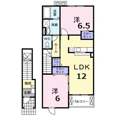 フィオーレＷＡＫＯ　Ｈ．Ｓ 202【管理NO：1-015359501-02020】 ★家具家電は申し込み後に搬入します 2026年08月下旬入居可能の外観画像
