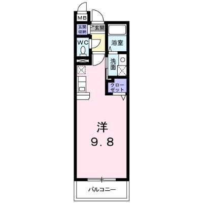 イーストワン 303【管理NO：1-012805101-03030】 ★家具家電は申し込み後に搬入します★ ★2026年08月下旬入居可能★の外観画像