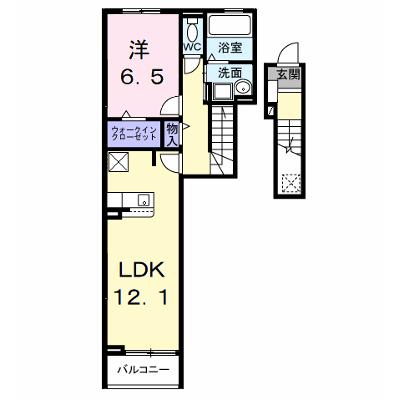 ＰＥＡＮＵＴＳ（ピ－ナッツ） 203【管理NO：1-028375501-02030】 ★家具家電は申し込み後に搬入します★ ★2026年10月上旬入居可能★の外観画像