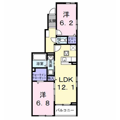 ＰＥＡＮＵＴＳ（ピ－ナッツ） 101【管理NO：1-028375501-01010】 ★家具家電は申し込み後に搬入します 2026年10月上旬入居可能の外観画像