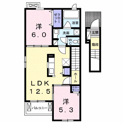 メゾン　グレイス　Ｂ 202【管理NO：1-021658302-02020】 ★家具家電は申し込み後に搬入します★の外観画像