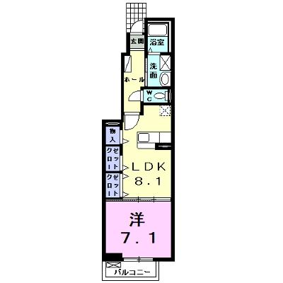 カーサ　リーヴァ 105【管理NO：1-013966401-01040】 ★家具家電は申し込み後に搬入します★の外観画像