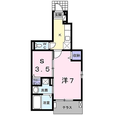 カザリベ城陽駅前 101【管理NO：1-021675901-01010】 ★家具家電は申し込み後に搬入します★ ★2026年09月上旬入居可能★の外観画像