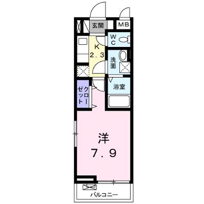 ラルエット 207【管理NO：1-022752601-02060】 ★家具家電は申し込み後に搬入します★ ★2026年08月下旬入居可能★の外観画像