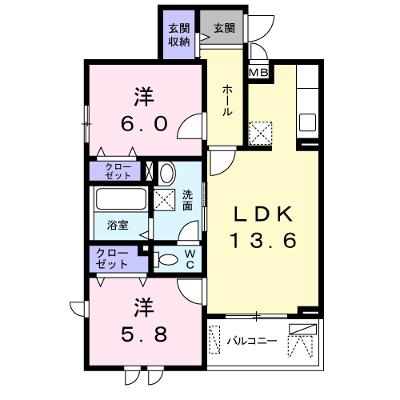 カーサ　サリーレ 203【管理NO：1-023413401-02030】 ★家具家電は申し込み後に搬入します 2026年10月中旬入居可能の外観画像