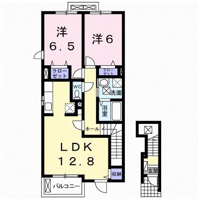 イジュ　ヴィア 201【管理NO：1-015102403-02010】 ★家具家電は申し込み後に搬入します★ ★2026年08月下旬入居可能★の外観画像