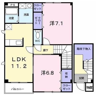 カーサ・チェーロ 201【管理NO：1-009564001-02010】 ★家具家電は申し込み後に搬入します 2026年09月上旬入居可能の外観画像