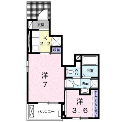 コンフィールズ 106【管理NO：1-023391001-01060】 ★家具家電は申し込み後に搬入します★の外観画像