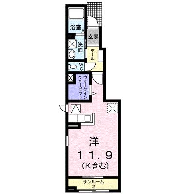 ヴィラ　ソレイユ　中村 103【管理NO：1-023639401-01030】 ★家具家電は申し込み後に搬入します★の外観画像