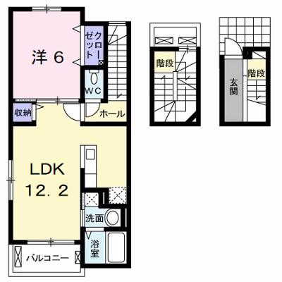 Ｔ＆ＡドリームⅡ 307【管理NO：1-021752402-03060】 ★家具家電は申し込み後に搬入します★ ★2026年09月上旬入居可能★の外観画像