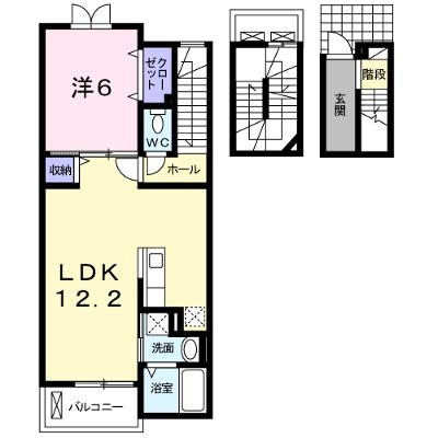 グレイス　ワン 305【管理NO：1-017119101-03040】 ★家具家電は申し込み後に搬入します★ ★2026年09月中旬入居可能★の外観画像