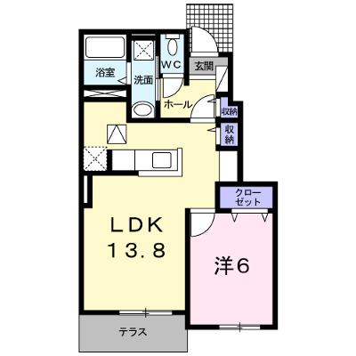 ＴＭ・ビレッジⅣ 103【管理NO：1-021302902-01030】 ★家具家電は申し込み後に搬入します★の外観画像