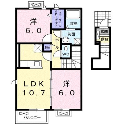カーサウノ 202【管理NO：1-020269601-02020】 ★家具家電は申し込み後に搬入します★の外観画像