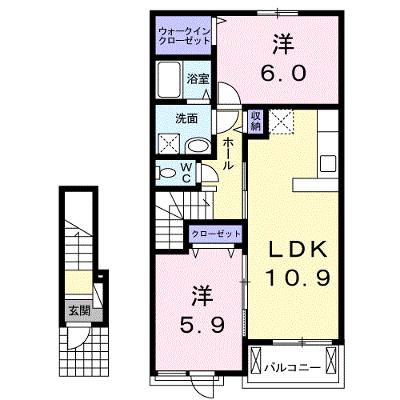 レジデンス　フィオーレⅠ 203【管理NO：1-024322001-02030】 ★家具家電は申し込み後に搬入します★ ★2026年09月上旬入居可能★の外観画像