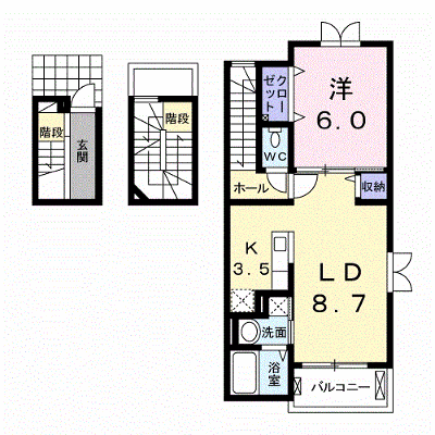 グローバル・レジデンス 301【管理NO：1-020443601-03010】 ★家具家電は申し込み後に搬入します★の外観画像