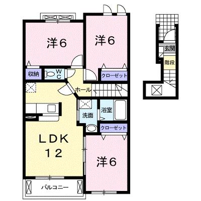 フェリーチェ鵜木Ⅲ 202【管理NO：1-018058003-02020】 ★家具家電は申し込み後に搬入します 2026年09月上旬入居可能の外観画像