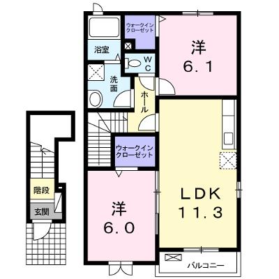 グラース・ベルＡ 203【管理NO：1-015898801-02030】 ★家具家電は申し込み後に搬入します★ ★2026年09月上旬入居可能★の外観画像