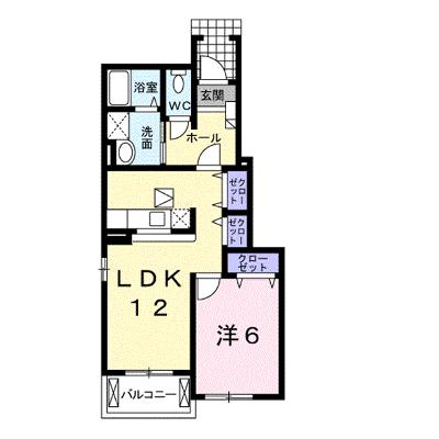 サンリット上万田Ｂ 102【管理NO：1-013545402-01020】 ★家具家電は申し込み後に搬入します 2026年08月中旬入居可能の外観画像