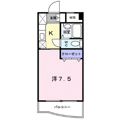 エスポワールさとう 203【管理NO：1-007799401-02030】 ★家具家電は申し込み後に搬入します★ ★2026年09月上旬入居可能★の外観画像