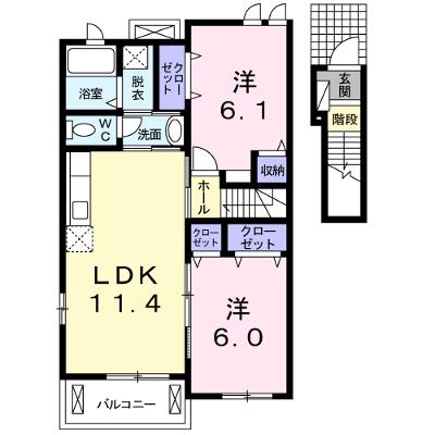 アルモニー　Ｋ 205【管理NO：1-017693001-02040】 ★家具家電は申し込み後に搬入します★ ★2026年09月中旬入居可能★の外観画像